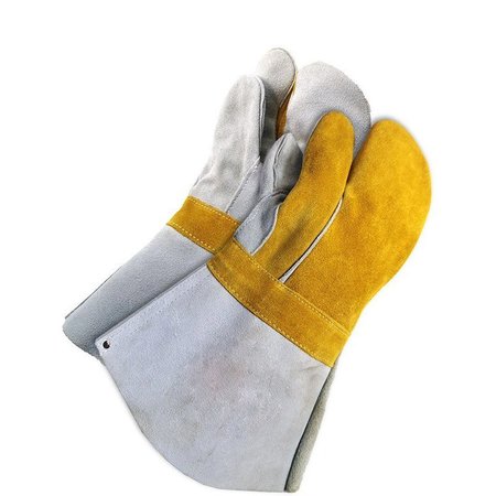 BDG Split Cowhide Welding Mitt, PR, Universal PR 64-1-AG-1